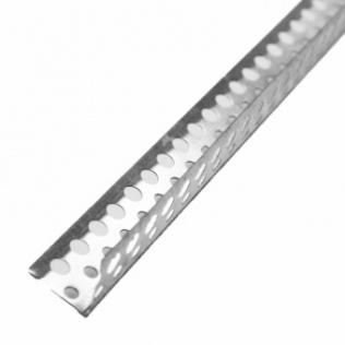 Уголок PL 21x21 оцинкованный перф. L=3.00 (мет. в уп. 25 шт.)