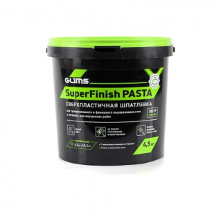 SuperFinish PASTA  Шпатлевка полимерная GLIMS 15 кг