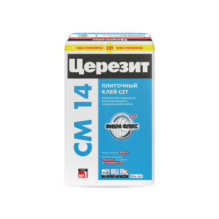 Клей для плитки и керамогранита Церезит CM 14 (класс С2) 25 кг