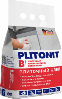 Клей PLITONIT В 5 кг, класс С1Т 