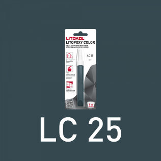Паста для ручной колеровки эпоксидных затирок и клеев LITOPOXY COLOR LC 25 - 9,26 гр